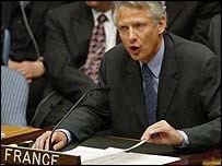 de Villepin aux Nations-unies