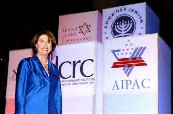 Pelosi devant l'AIPAC