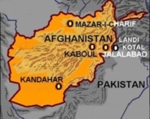 Carte de l'Afghanistan