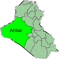 carte provinces Irak